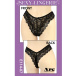 NPG - E114 Premium Lace Panties - Black 照片-3