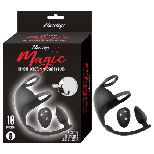 Nasstoys - Magic Scrotum Prostate Massager - Black photo