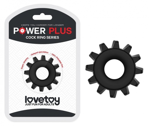 Lovetoy - Power Plus Cockring 4.5cm - Black photo