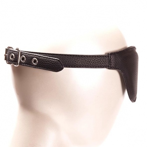 Pornhub - Padded Faux Leather Eyemask - Black photo