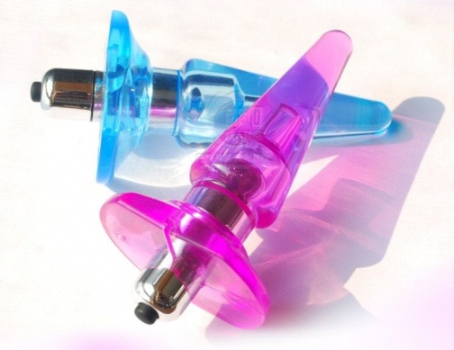 Chisa - NICOLE'S 7 Speed Vibra Plug - Blue photo