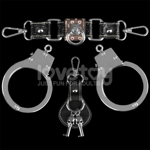 Lovetoy - Rebellion Reign Metal Hand Cuffs - Silver 照片