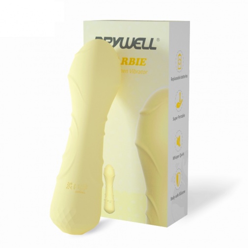 Drywell - Barbie Mini Vibrator - Yellow photo