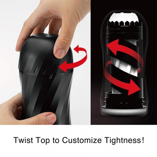 Tenga - Air-Tech Twist 自订强度反复使用真空杯 - 波纹 照片