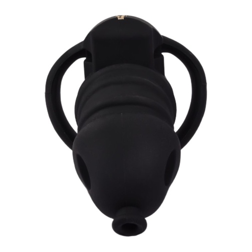 FAAK - Long Resin Chastity Cage - Black 照片