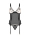 Obsessive - Vila Blanes 馬甲內衣 - 黑色 - XS/S 照片-8