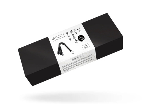 Liebe Seele - Metallic Shade Flogger - Black photo