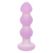 CEN - Lavender Haze Beaded Vibro Plug - Purple 照片-3