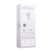 SVAKOM - DuoGlow APP Thrusting Vibrator - Pastel Lilac photo-10
