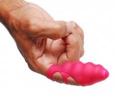 Frisky - 震動手指套 - 粉紅色 照片
