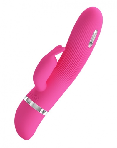 Pretty Love - Ingram Rabbit Vibrator w Electric Shock - Pink photo