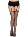 Leg Avenue - Daisy Dot Stockings - Black 照片-4