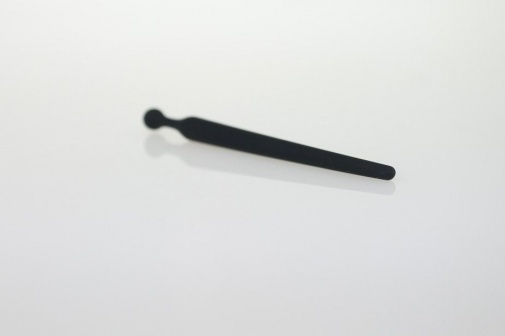 MT - Silicone Urethral Sound 100mm - Black photo