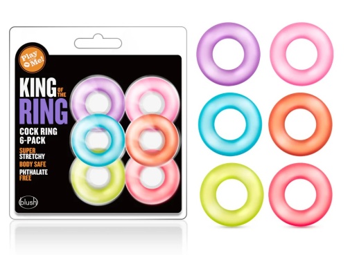 Play With Me - King of the Ring 6's Pack - Multi-Colored photo