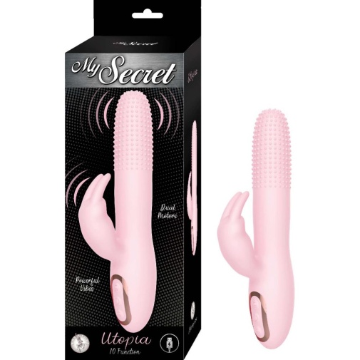Nasstoys - Utopia Rabbit Vibrator - Pink 照片