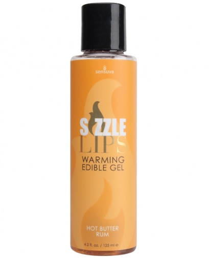Sensuva - Sizzle Lips Butter Rum Warming Gel - 125ml photo