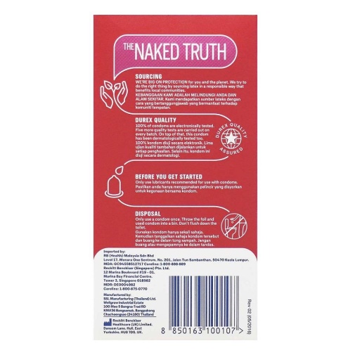 Durex - Fetherlite Thin 12's pack photo