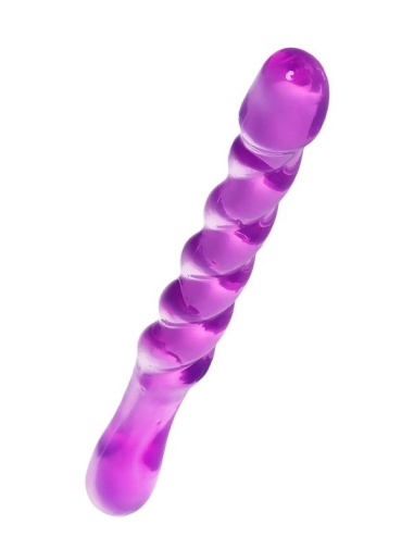 A-Toys - Tanza Double Dildo - Purple photo