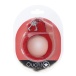 Ouch - Classic Metal Hand Cuffs - Red photo-3
