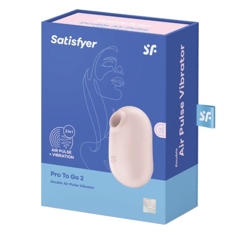 Satisfyer - Pro To Go 2 Vibrator - Beige photo