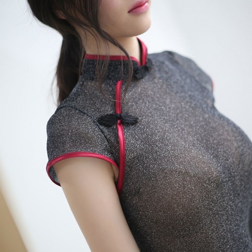 SB - Chinese Dress - Grey photo