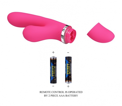 Pretty Love - Willow Rabbit Vibrator w Sucking - Pink photo