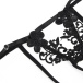 Ohyeah - Embroidery Bra Set - Black - XL photo-9