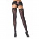 Leg Avenue - Stay Up Lace Top Sheer Thigh Highs W/ Woven Corset Backseam photo-2