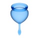 Satisfyer - Feel Good Menstrual Cup - Dark Blue photo-4