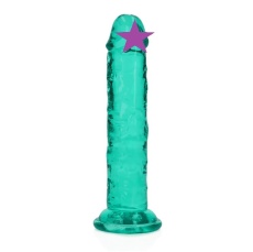 RealRock - 6" Straight Realistic Dildo - Green photo