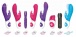 Simultaneously target the g-spot, clitoris and anus with 3 w... TRC - The Beaded DP Rabbit - Black photo-10