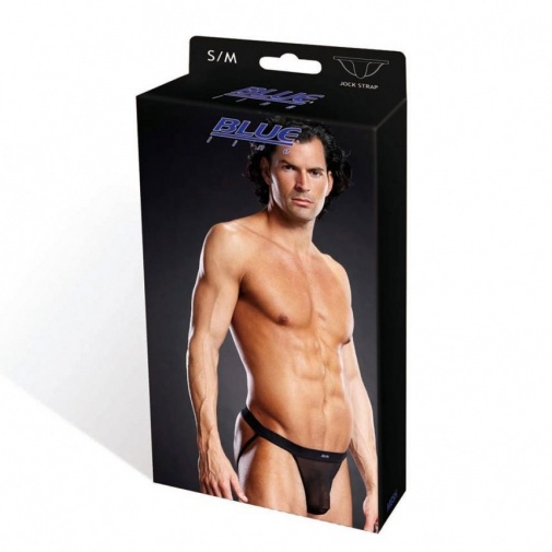 Blueline - Pro- Mesh Jock Strap - Black - S/M photo