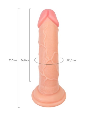 RealStick - Nide Gib 仿真陽具 15.5cm 照片