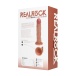RealRock - 8" 震動弧形仿真假具 - 焦糖色 照片-8