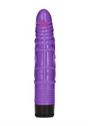 GC - 8" Slight Vibro Dildo - Purple photo