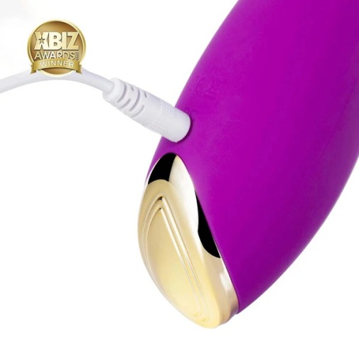 Honey Play Box - Seduction Suction Vibrator - Purple photo