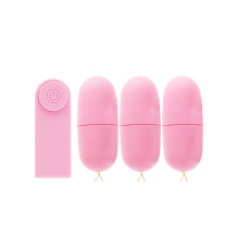 NPG - Wireless Triple Vibro Eggs - Pink photo