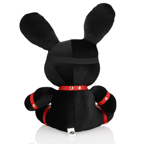 S-Line - Bondage Rabbit Velvet Toy - Black 照片