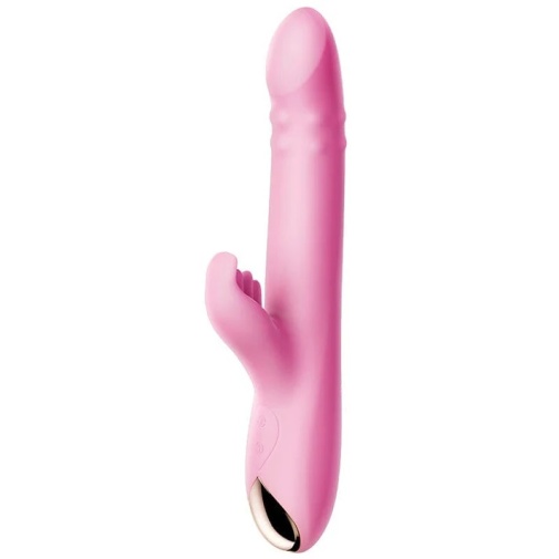 Erocome - Leominor Kissing Thrusting Vibrator - Pink photo