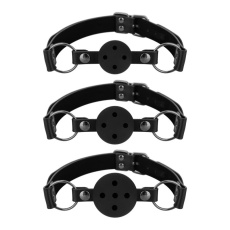 Bedroom Fantasies - Ball Gags 3 pcs - Black photo