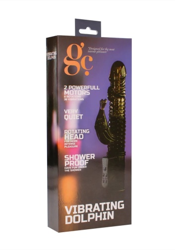 GC - Rotating Vibro Dolphin - Black photo