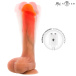 Intense - Bradley Heating Vibro Dildo 21cm - Skin photo-10