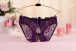 SB - Crotchless Lace Panties - Purple photo-8
