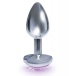 Icon Brands - Silver Starter Heart Plug - Purple photo-2