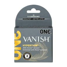 One Condoms - Vanish Condoms 3's Pack  photo