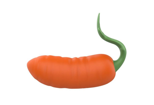 Olika - Carrot Mini Vibrator - Orange 照片