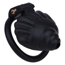 FAAK - Shell Resin Chastity Cage - Black 照片