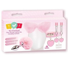 Icon Brands - Try-Curious Kitty Bondage Set - Pink photo