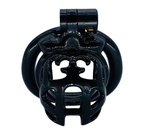 FAAK - Resin Chastity Cage 97 - Black photo