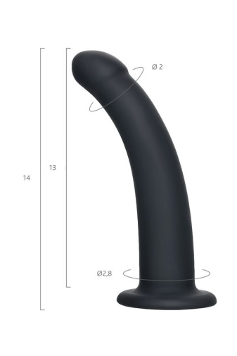 POPO - Serpens Anal Dildo S - Black photo